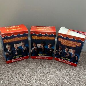 1983 Fisher- Price magic Kit Set of 3